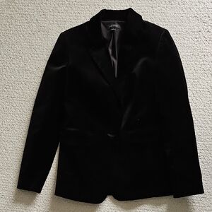 Black Velvet Blazer